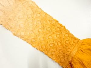 正絹　絞り　帯揚げ